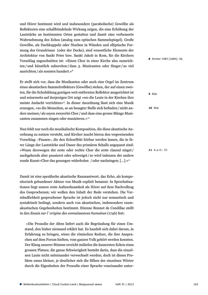 Cultural Synesthesia | Wolkenkuckucksheim