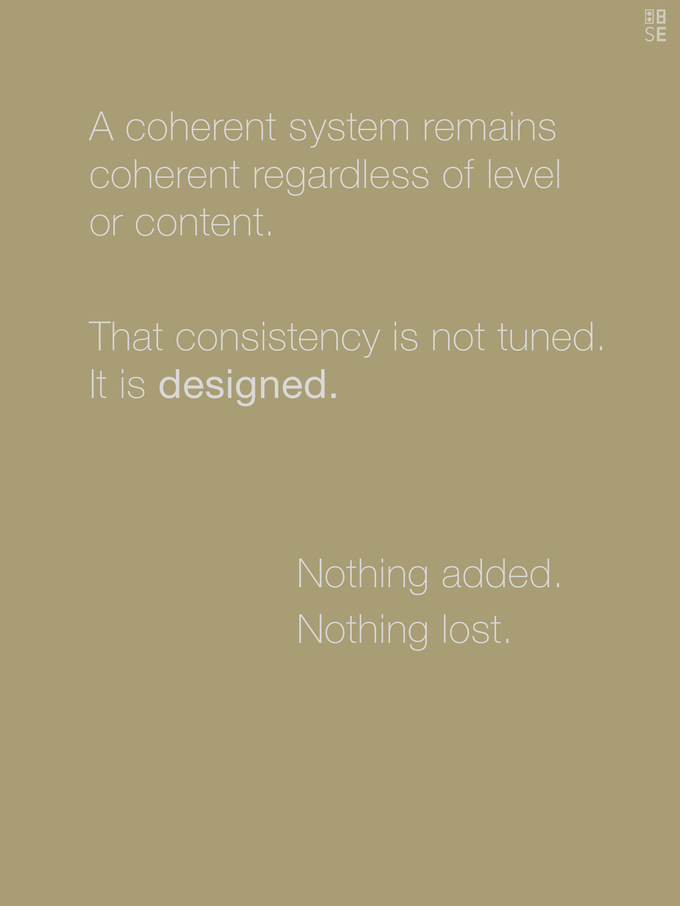 Vol. 4: System Coherence | Time, Space & Perception