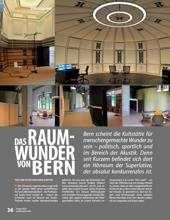 The Miracle Room of Bern | Professional Audio