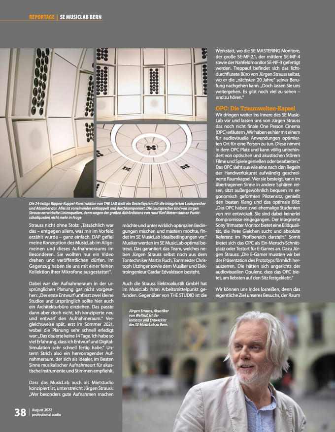 The Miracle Room of Bern | Professional Audio